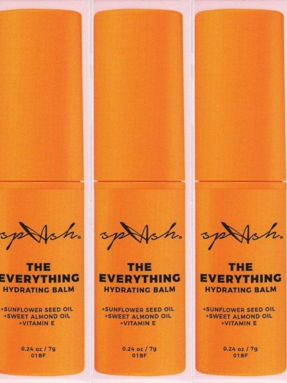 La Splash The Everything Hydrating Balm Sunflower -0.24oz (Set of 3)